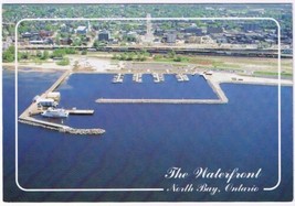 Postcard The Waterfront North Bay Ontario - £3.88 GBP