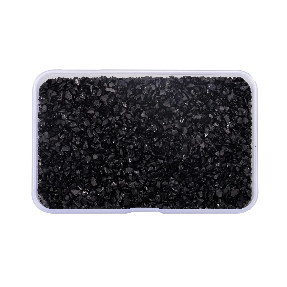 30g Broken Glass Stones Epoxy Resin Mold Fillings Crystal Irregular -black - $3.14
