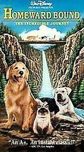 Homeward Bound: The Incredible Journey (VHS, 1993) - £3.55 GBP