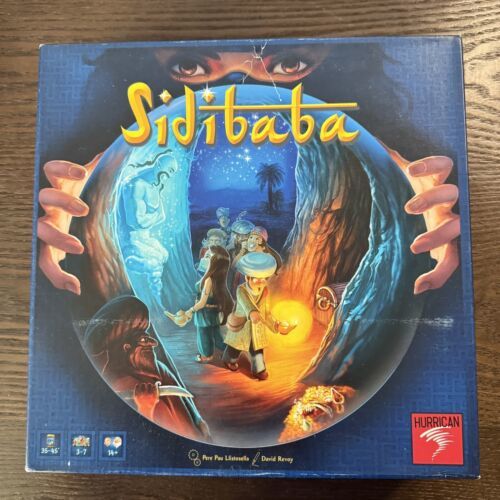 Sidibaba Board Game Hurrican Games Players 3-7 Deduction Hidden Movement... - $13.50