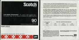 Scotch 212 Magnetic 7&quot; Reel To Reel Tape New Sealed With Plastic Storage Case - £15.94 GBP