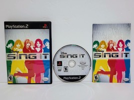 Playstation 2 Disney Sing It PS2 Game Complete w/ Manual - Miley Cyrus Jonas Bro - £2.29 GBP