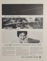 1961 Print Ad Bell Telephone System All the Arts of Communication Lady o... - £15.80 GBP