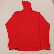 Adidas Miami Hurricanes Women's Orange Long Sleeve Hoodie Shirt Size Medium image 2