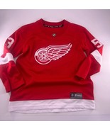 NHL Detriot Red Wings Hockey Seider Jersey Youth Large Extra Large Red W... - $34.58