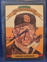 Goose Gossage Hand Signed Baseball Card Autographed San Diego Padres Auto - $19.00