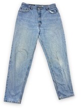 Vtg 90&#39;s Levis 551 Stonewash Relaxed Fit Tapered Leg High Rise Distressed 14 M - £15.17 GBP