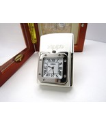 Time Lite Light Pocket Watch Clock running Zippo 2003 MIB Rare - £191.93 GBP