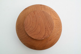 Cedar Wooden Bowl. 9.75&quot; diameter. Hand made. - $56.05