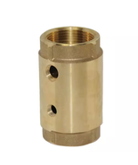 1 In. Two-hole Control Center Check Valve | Solid Submersible Brass Well... - $19.99