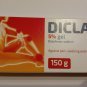 3 PACK  DIKLAK MAX gel 5% 150 g Sandoz -pain, inflammation in muscles - $102.88