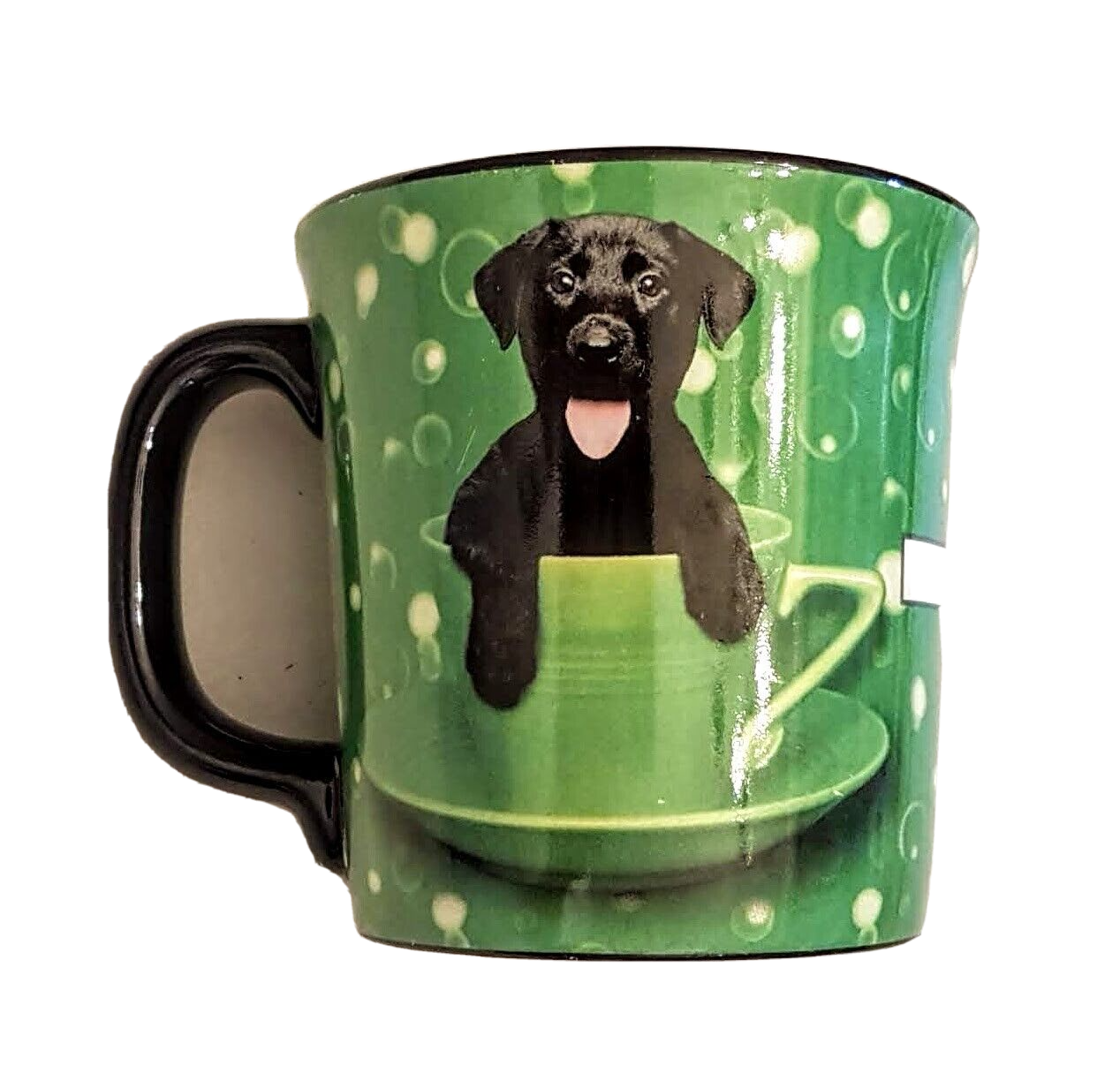 BLACK LABRADOR Retriver Dog Coffee Mug Keith Kimberlin Encore Group Cera... - $14.78