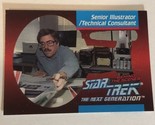Star Trek Next Generation Trading Card #BTS08 Senior Illustrator Rick St... - $1.97