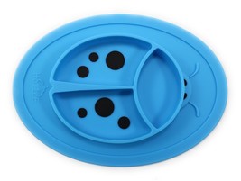 Ladybug Silicone Placemat Baby Plate - Cute Suction Feeding Mat - BPA Fr... - £3.90 GBP
