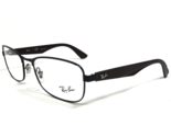 Ray-Ban Eyeglasses Frames RB6307 2820 Black Brown Square Full Rim 53-17-140 - $55.89