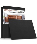 3Pcs Leather Patch For Furniture, 8.3 X11 Inch Self Adhesive Leather Rep... - £17.52 GBP