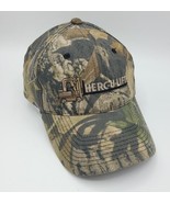 Herc-U-Lift Baseball Ball Cap Hat Adjustable Green Camouflage Since 1969 - £11.15 GBP