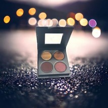 MAKEUP GEEK Eyeshadow Quad in Amazing Amber 0.064 oz x 4 New In Box - $24.74