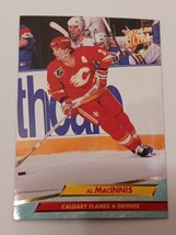 Al MacInnis Calgary Flames 1992 -&#39;93 Fleer Ultra Card #23 - £0.75 GBP