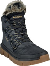 COLUMBIA Women&#39;s Keetley Shorty Black Waterproof Boots, BL7777-010 - £77.86 GBP