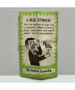 Atlas Novelty Co. Vintage 1950&#39;s Stinko Cigarette Loads Gag Ephemera B-1... - $12.38