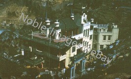 1965 City Scene, Hillside Barrier Fencing Hong Kong 35mm Slide - £3.16 GBP