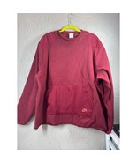 Nike Sportswear Fleece Sweatshirt Crewneck Polar Burgundy Men DD4854-677... - $838.73 MXN