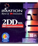 Imation 2DD Mac formatted Disks - $12.22 CAD