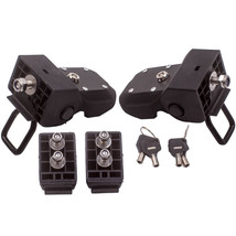 Hood Latches Hood Lock Catch Latches Kit Anti-Theft For Jeep Wrangler JL 2018+ - £66.95 GBP