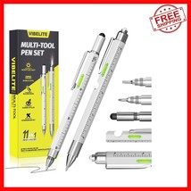 Versatile 11-in-1 Multitool Pen with LED Light - Ideal Father&#39;s Day Gadget - $571.83 MXN