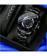 Wristwatch w/Leather Bracelet... Fast shipped from USA - $29.95