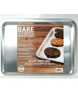 1 Count USA Pan Bare Aluminum Bakeware 16 1/2&quot; X 11 3/4&quot; Scoop Sheet Pan - €22,64 EUR