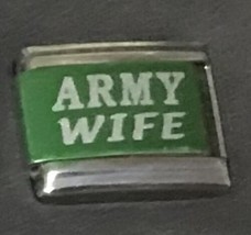 Army Wife Wholesale Italian Charm Enamel 9mm Link K40 - £11.80 GBP
