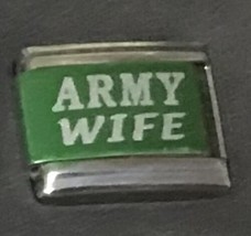 Army Wife Wholesale Italian Charm Enamel 9mm Link K40 - £11.50 GBP