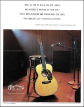 Martin 000 acoustic guitar ad with Layla lyrics sang by Eric Clapton - £3.38 GBP