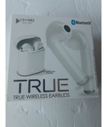 True Wireless Earnuds Smooth Rubberized Finish With Charging Case New 10... - $466.52 MXN