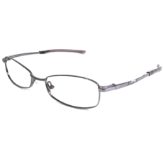 Gucci Eyeglasses Frames GG 1701 3M8 Purple Silver Rectangular Wire Rim 50-17-135 - $121.34