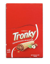 Box 48 Ferrero Tronky Wafer Filled With Hazelnut & Chocolate Crunchy Cookie - £35.96 GBP
