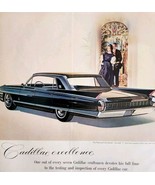 1961 Cadillac Fleetwood Sixty Advertisement Automobilia General Motors D... - $570.01 MXN