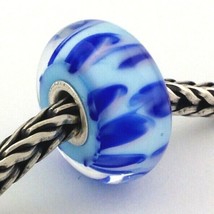 Authentic Trollbeads Ooak Murano Glass Unique Bead Charm #228, 15mm Diameter New - £26.48 GBP