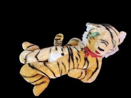 Vintage Stuffed Laid Back Tiger, Transistor Radio, Toy. Made In Japan. W... - £55.79 GBP