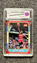 Michael Jordan Chicago Bulls HOF Autograph Basketball Rookie Card. Repri... - $8.00