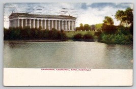 Nashville TN Parthenon Centennial Park Postcard W27 - $6.95