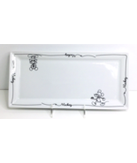 Disney Serving Tray Sketchbook Mickey Mouse &amp; Friends Sketch Plate 13.5”... - $22.72