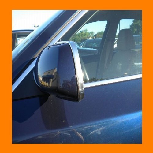 Fits 2003-2008 DODGE DAKOTA CHROME MIRROR TRIM MOLDINGS 2PC 2004 2005 20... - $14.99