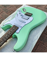 Matte Green 6 strings tremolo Electric Guitar, Bird's eye Maple Neck  862 - $249.00