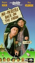 Ma &amp; Pa Kettle Back on the Farm [VHS] [VHS Tape] - £5.58 GBP