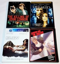 The Killing Of John Lennon, Derailed, Blow &amp; The Fugitive DVD Movies - £6.31 GBP