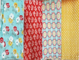 4pc Jumbo Printed Kitchen Terry Towel Set (16&quot; x 28&quot;) SPRING FLORAL DESI... - £15.56 GBP