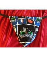 New Mens MINNESOTA TIMBERWOLVES Basketball Gstring Thong Lingerie NBA Un... - $19.99